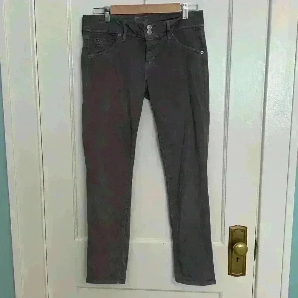 Hudson jeans, Nicole Ankle Skinny in Purple/Grey, Womens size 29